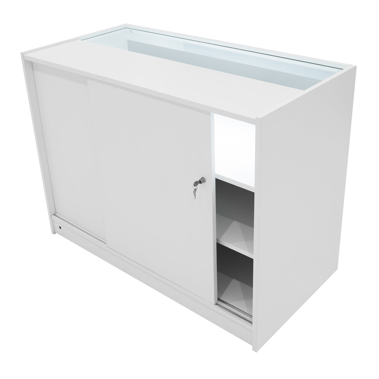 Set Bancone Theseus LED con LM60 + 2 x B1200 - Bianco