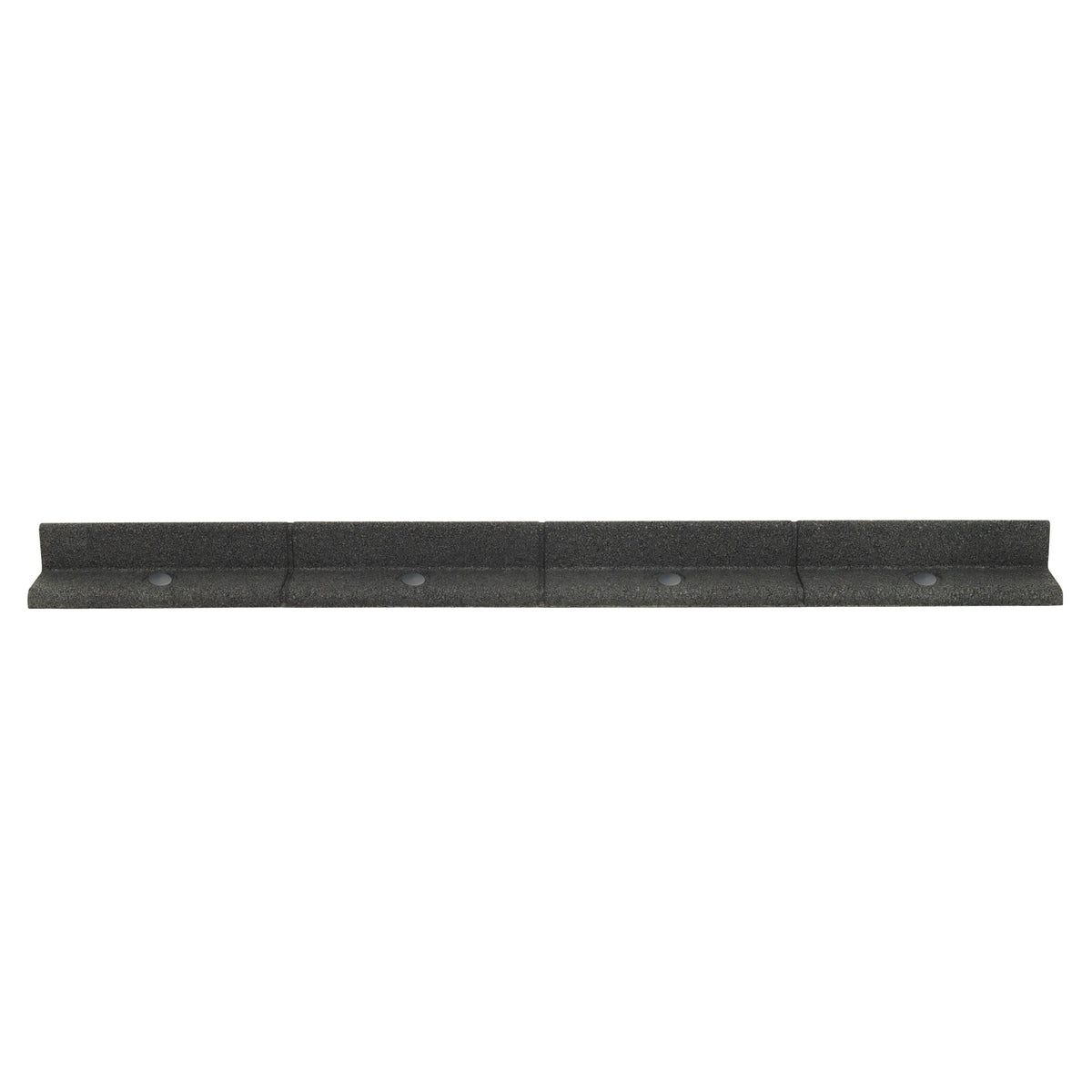 Bordura flessibile da giardino grigia lunga 20 m, con superficie liscia e resistente, ideale per delimitare aiuole e sentieri