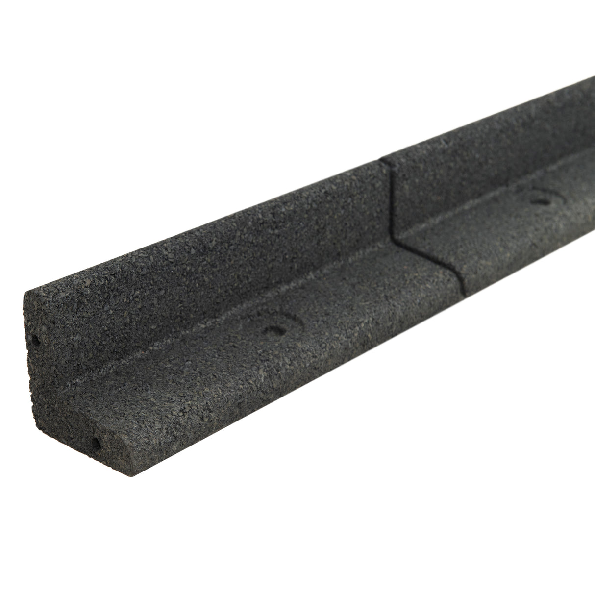 Bordura Flessibile da Giardino 4 x 1,2 m con Martello in Gomma - Grigio