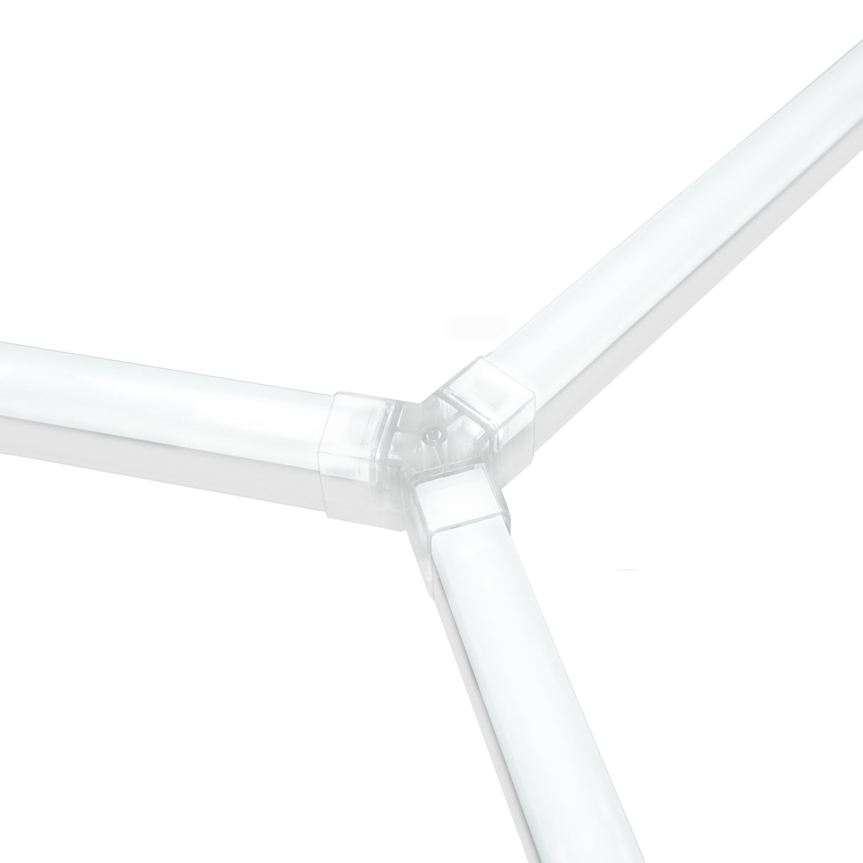 120 Piastrelle Modulari Blu + 14 Luci LED Esagonali 6500K