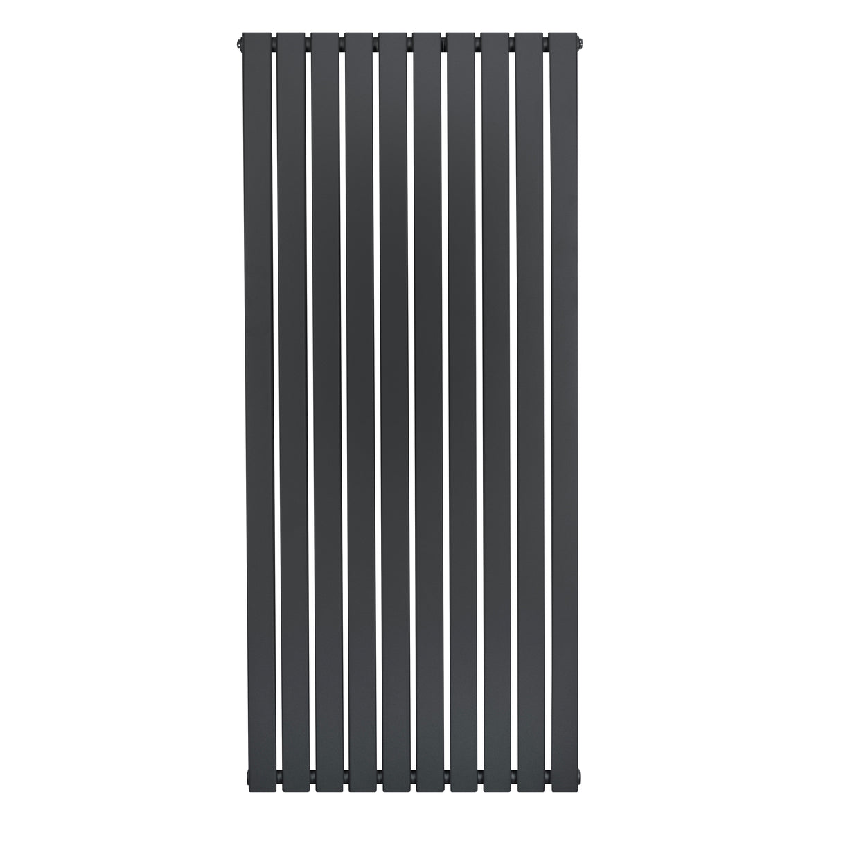 Radiatore piatto a colonna singola verticale 1600 x 700 mm in antracite, con finitura liscia e linee moderne, ideale per spazi eleganti
