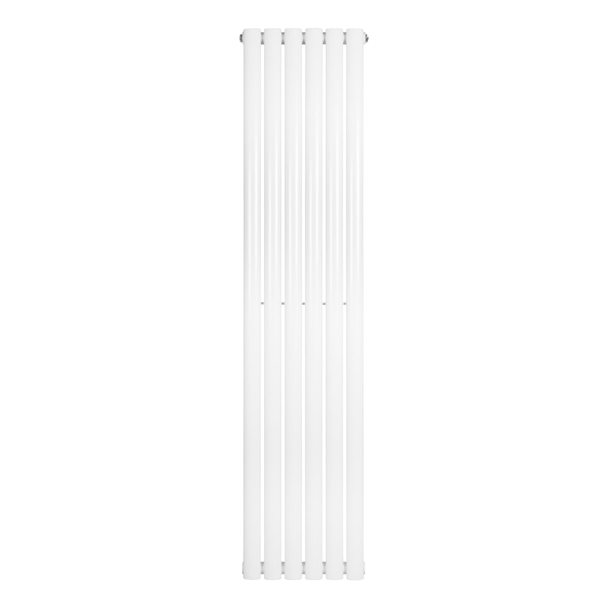 Radiatore Ovale a Colonna Singola Verticale 1600 x 360 mm Bianco