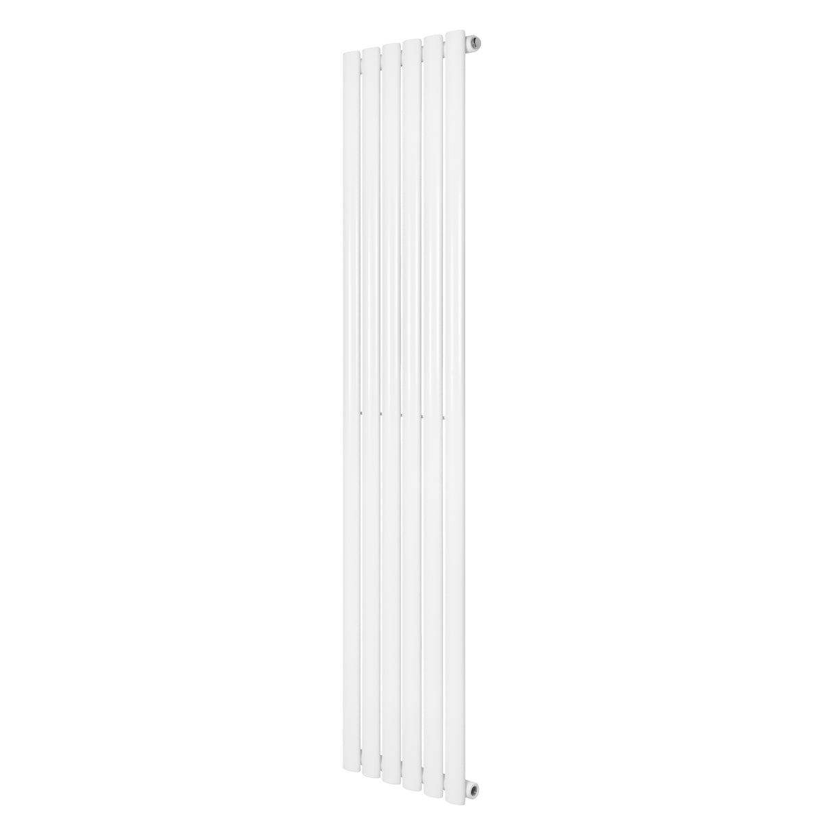 Radiatore Ovale a Colonna Singola Verticale 1600 x 360 mm Bianco