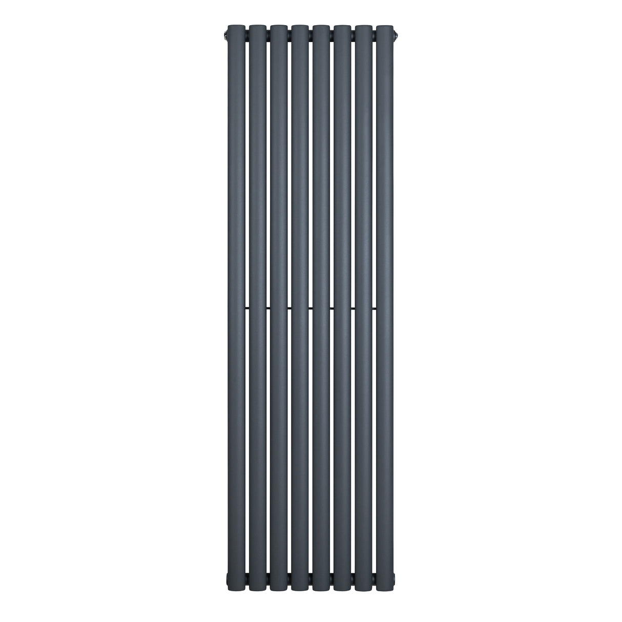Radiatore Ovale a Colonna Singola Verticale 1600 x 480 mm Antracite