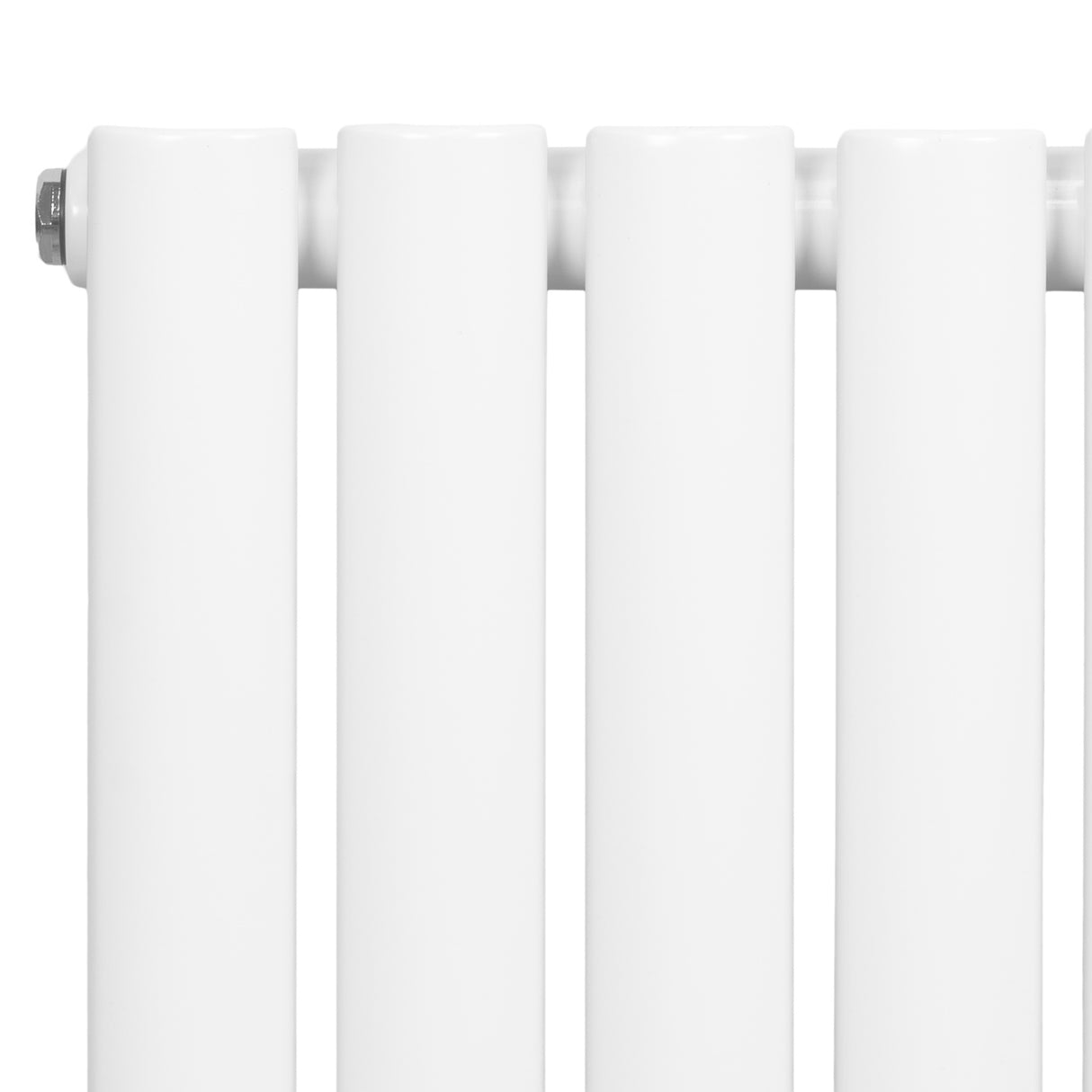 Radiatore Ovale a Colonna Singola Verticale 1600 x 480 mm Bianco