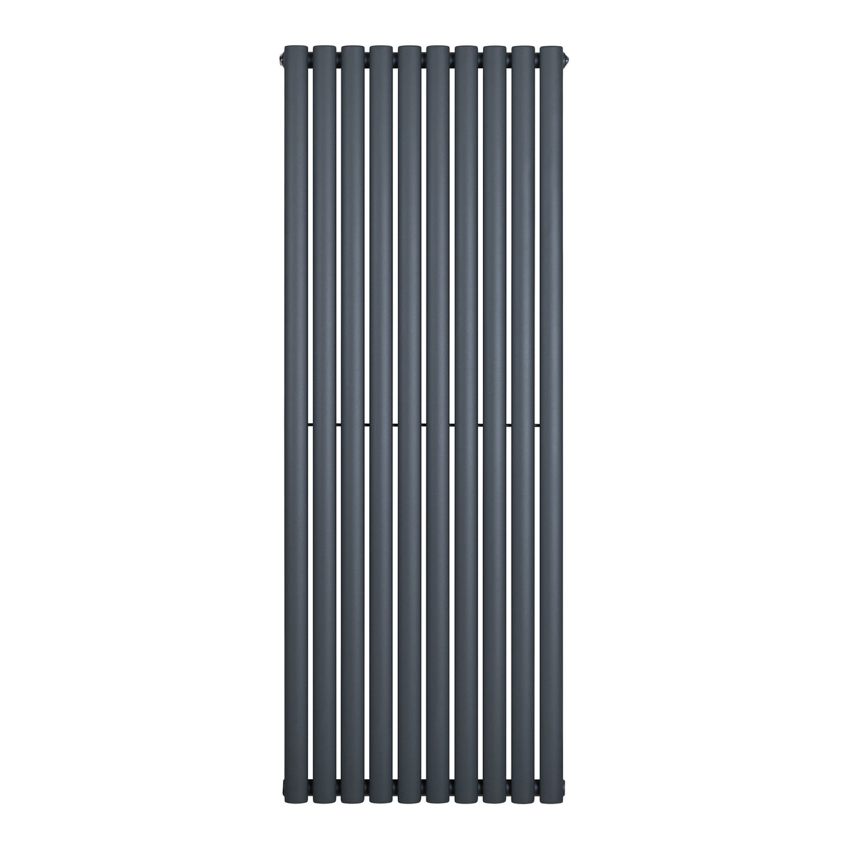 Radiatore Ovale a Colonna Singola Verticale 1600 x 600 mm Antracite