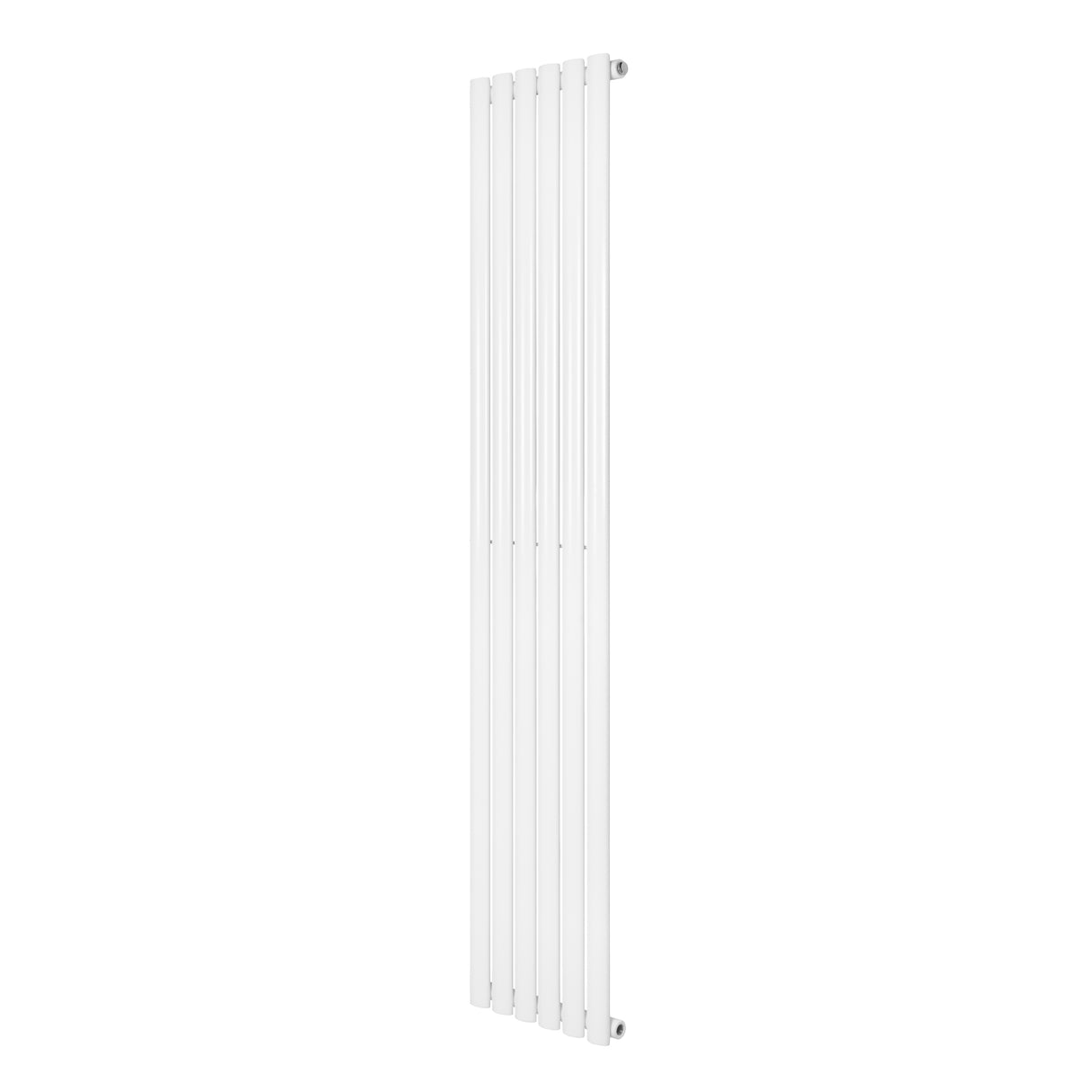 Radiatore Ovale a Colonna Singola Verticale 1800 x 360 mm Bianco
