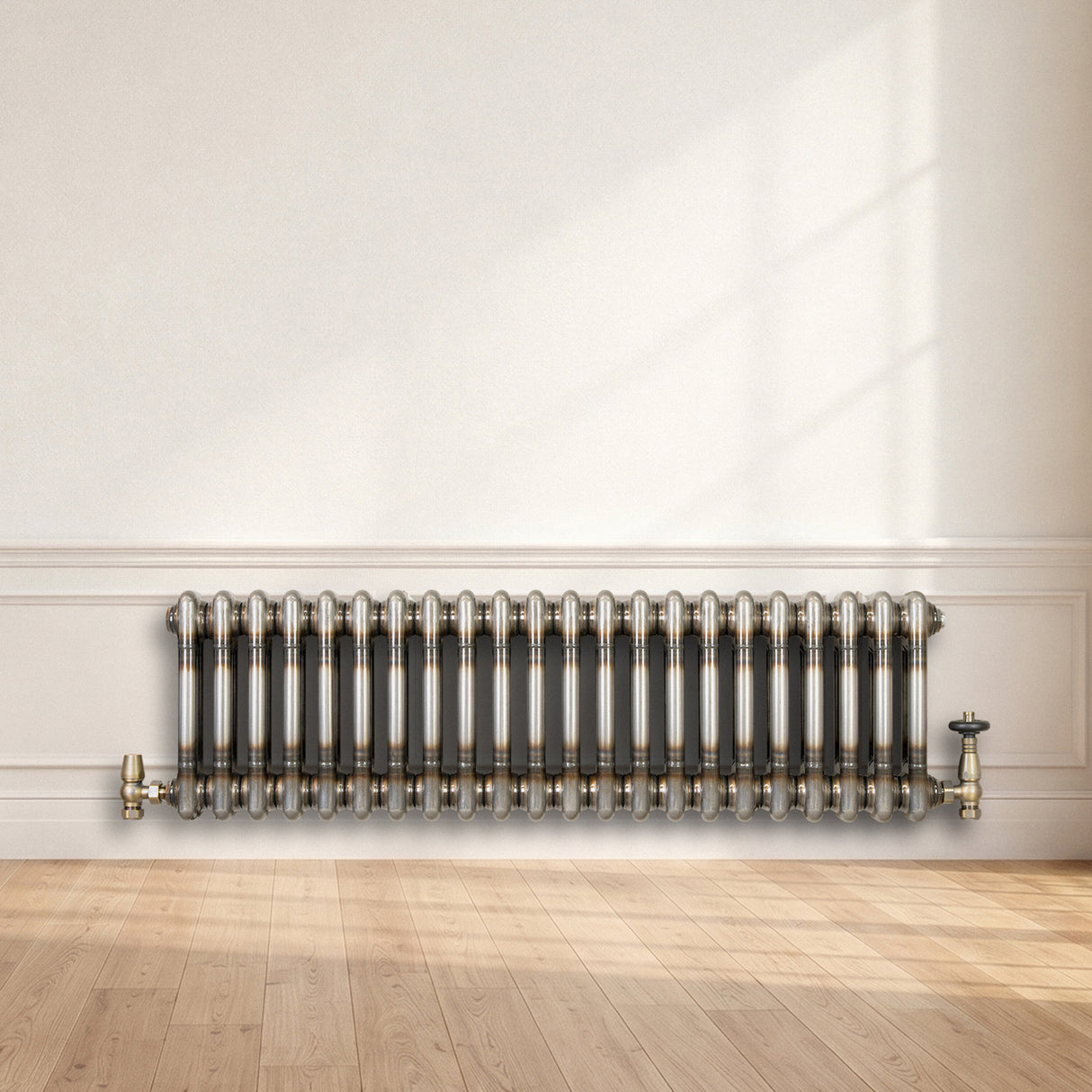 Radiatore Tradizionale 2 Colonne - 300 x 1010 mm - Metallo Grezzo