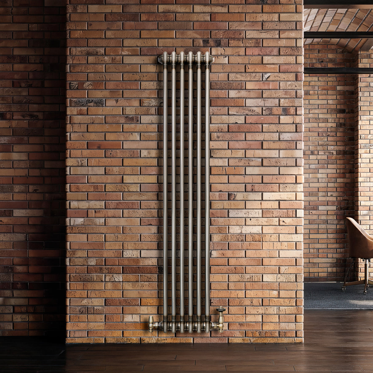 Radiatore Tradizionale 2 Colonne - 1500 x 290 mm - Metallo Grezzo