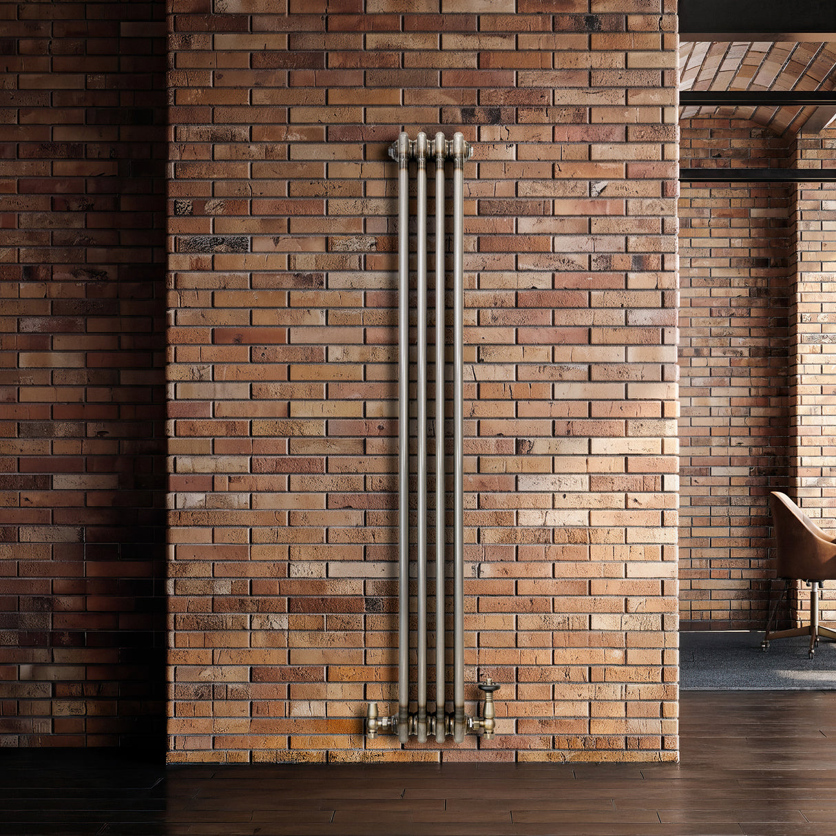 Radiatore Tradizionale 3 Colonne - 1500 x 200 mm - Metallo Grezzo