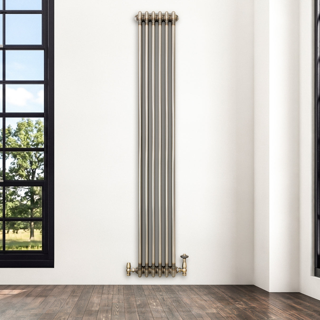 Radiatore Tradizionale 3 Colonne - 1800 x 290 mm - Metallo Grezzo