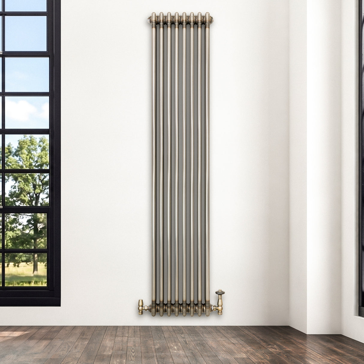 Radiatore Tradizionale 3 Colonne - 1800 x 380 mm - Metallo Grezzo
