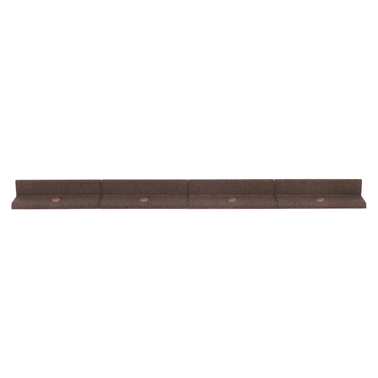 Bordura Giardino Flessibile 6 x 1,2 m - Marrone