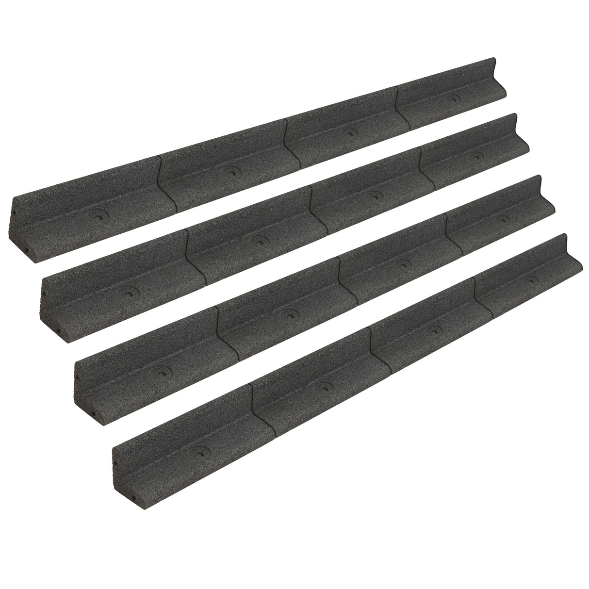 Bordura Giardino Flessibile 4 x 1,2 m - Grigia