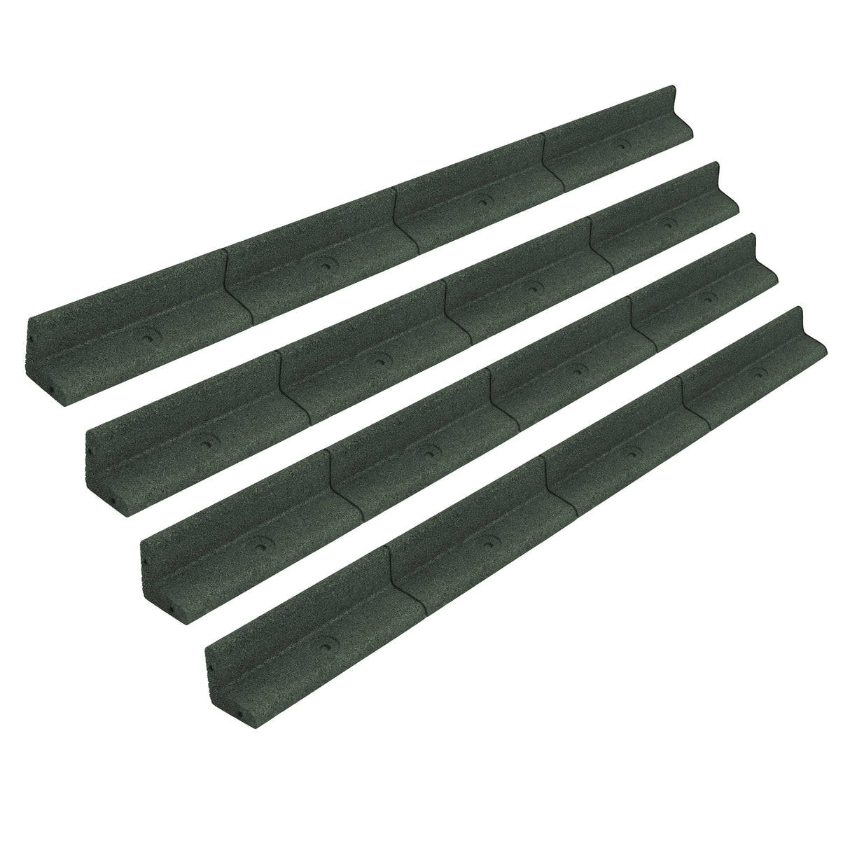 Bordura Giardino Flessibile 4 x 1,2 m - Verde