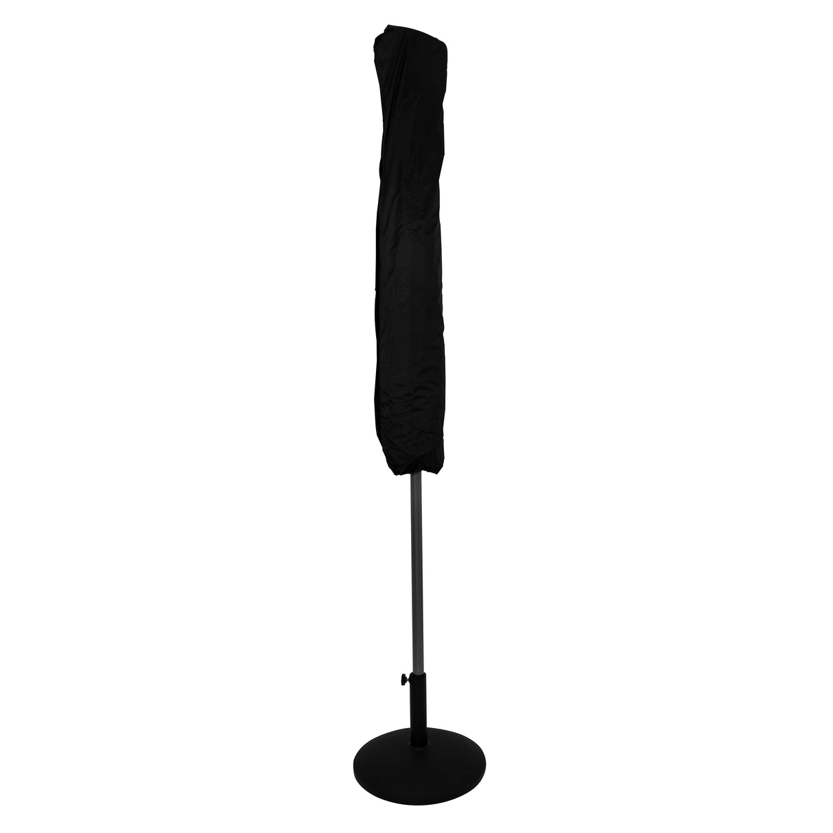 Ombrellone LED Inclinabile 2,7m Verde con Base e Luci Solari