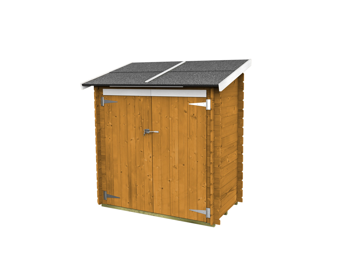 Casetta Bh16 Ambrogio Addossata 155x85 cm PDC pefc color larice