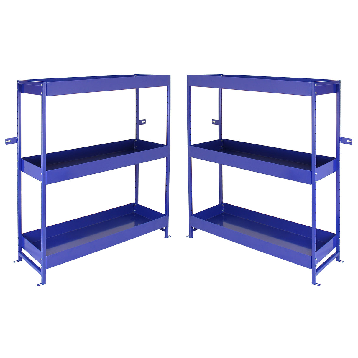 2 Scaffalature Lightning in Acciaio Senza Bulloni Blu