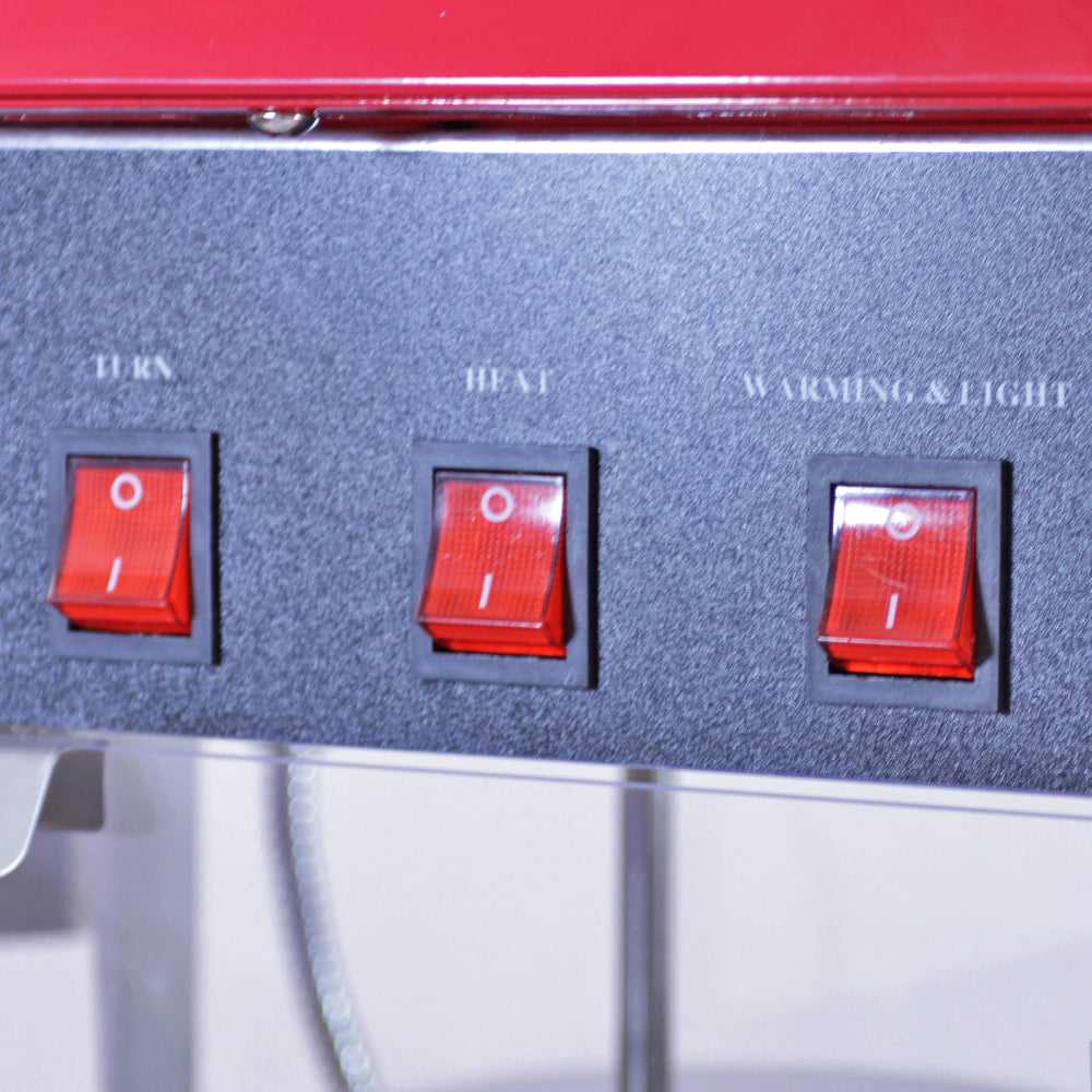 Macchina per Popcorn Acciaio Inox KuKoo & Carrello