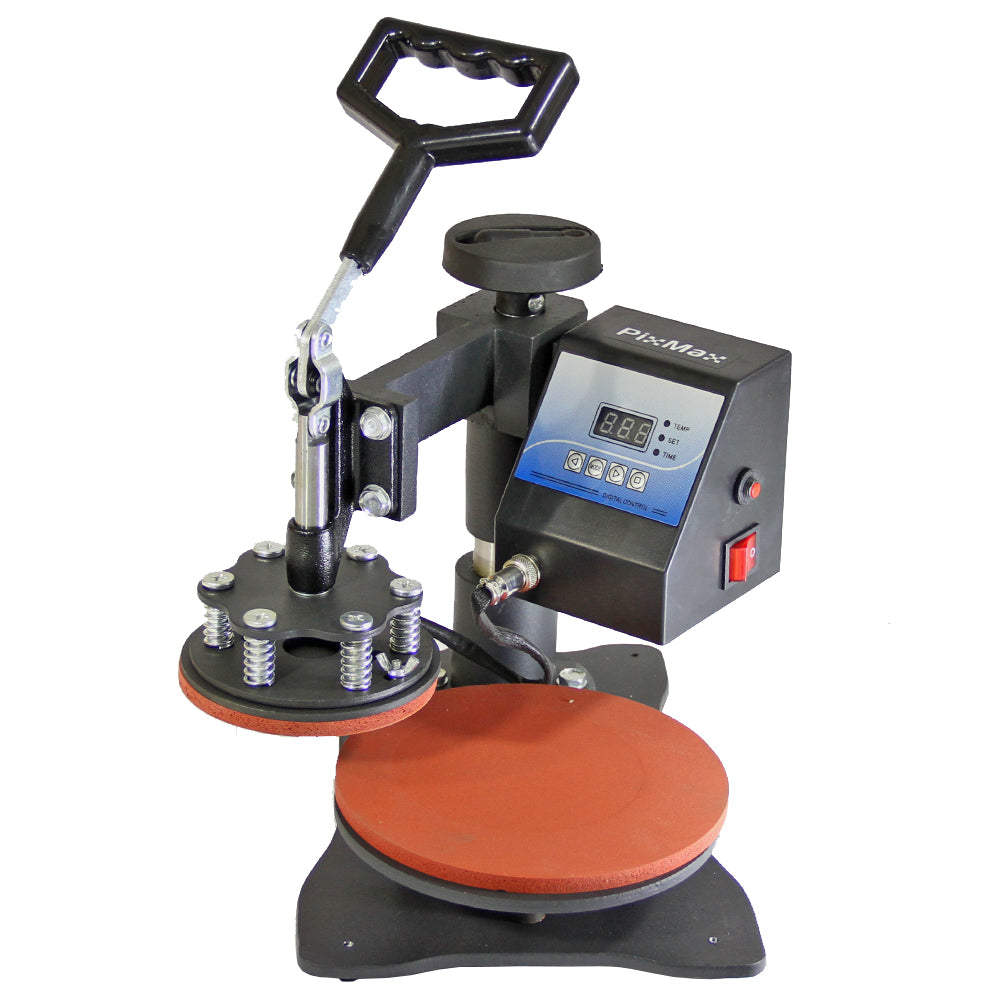 Macchina per pressatura a caldo con piastra a sublimazione PixMax