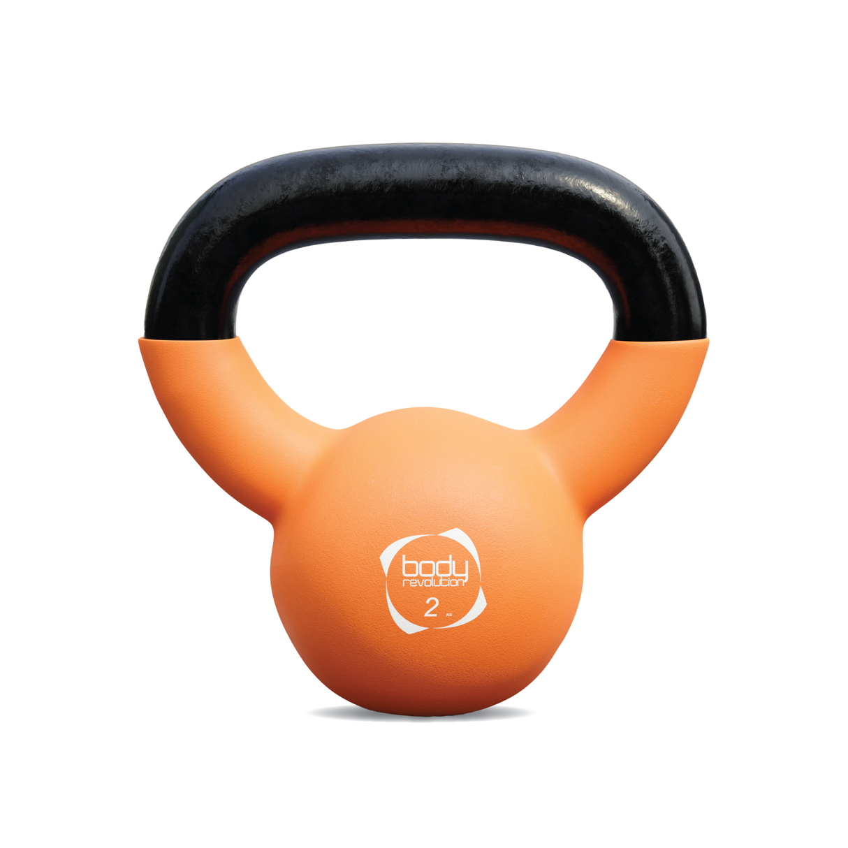 Kettlebell 2 kg rivestita in neoprene