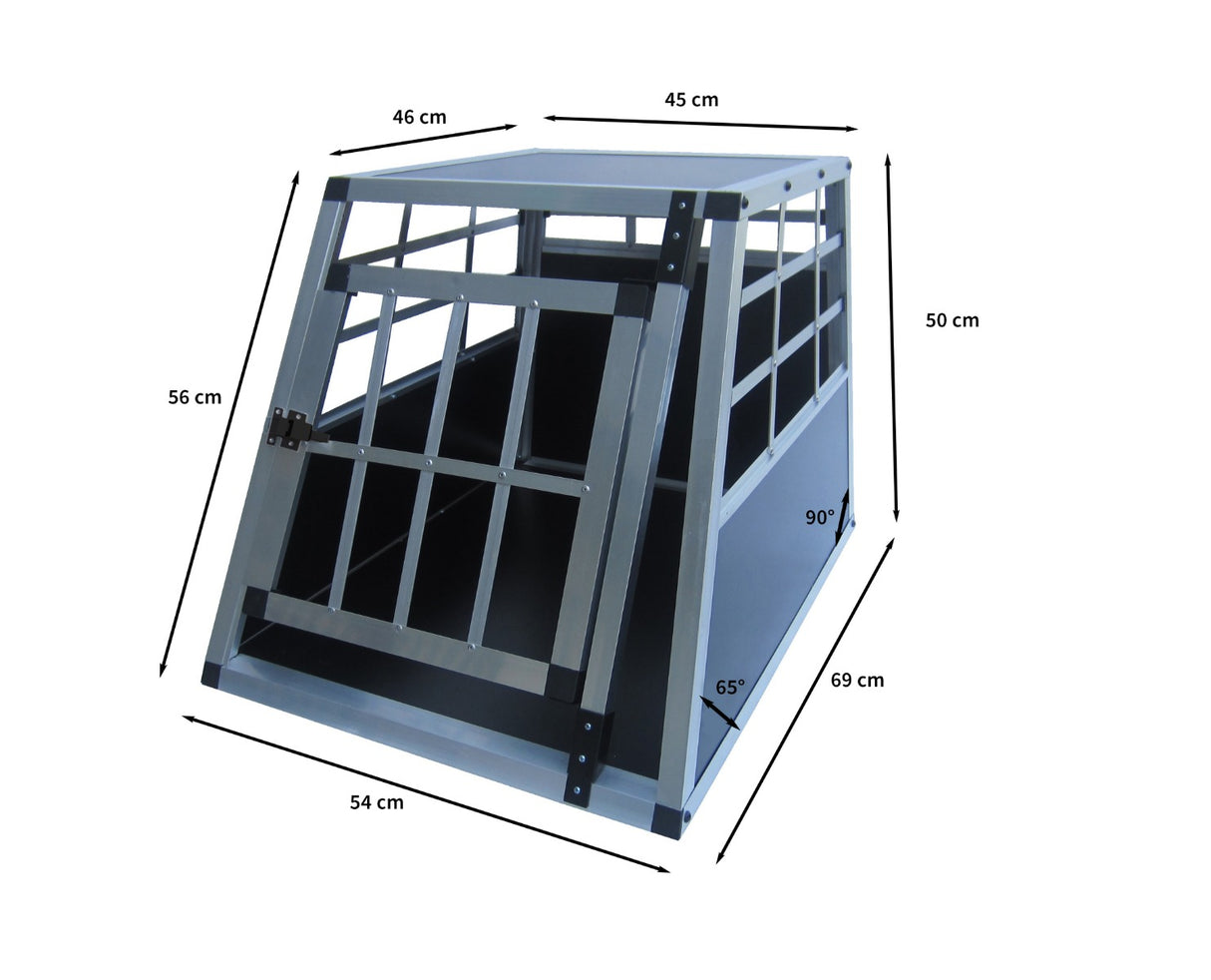 Gabbia per Cani per Auto Singola - Media