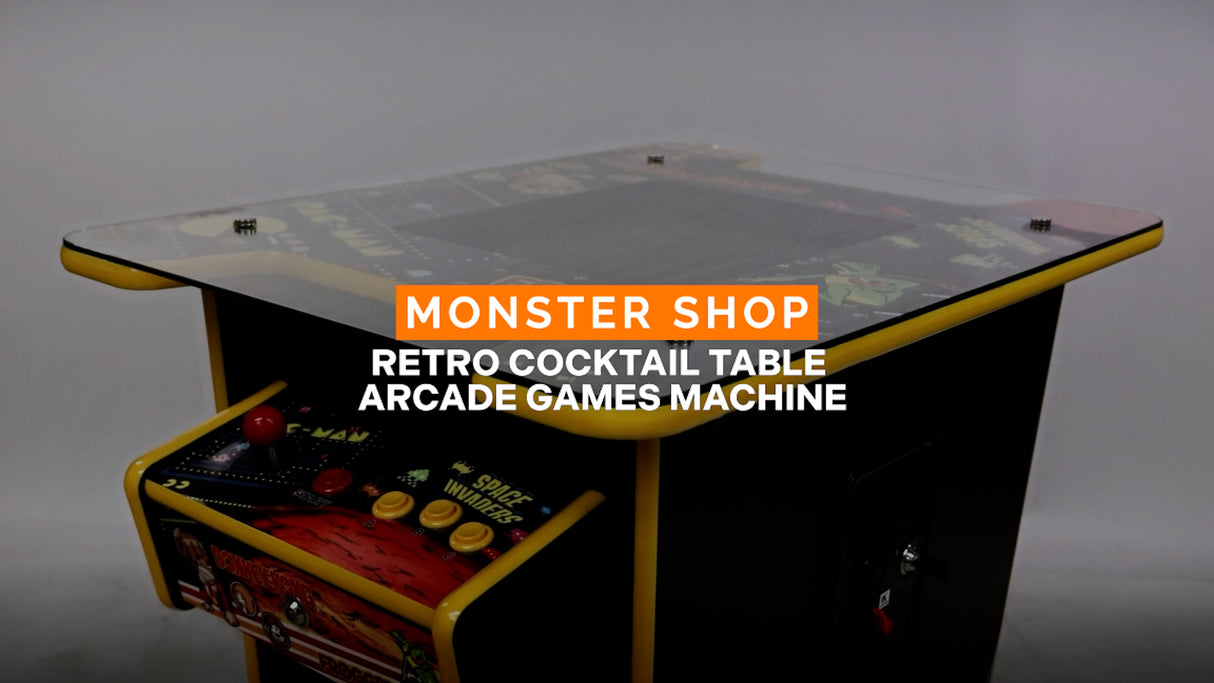 Macchina Arcade Stile Tavolo da Cocktail con 60 Videogiochi