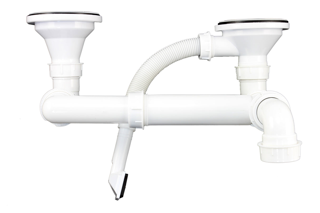 Lavello da cucina in acciaio inossidabile di alta qualità e rubinetto Padstow