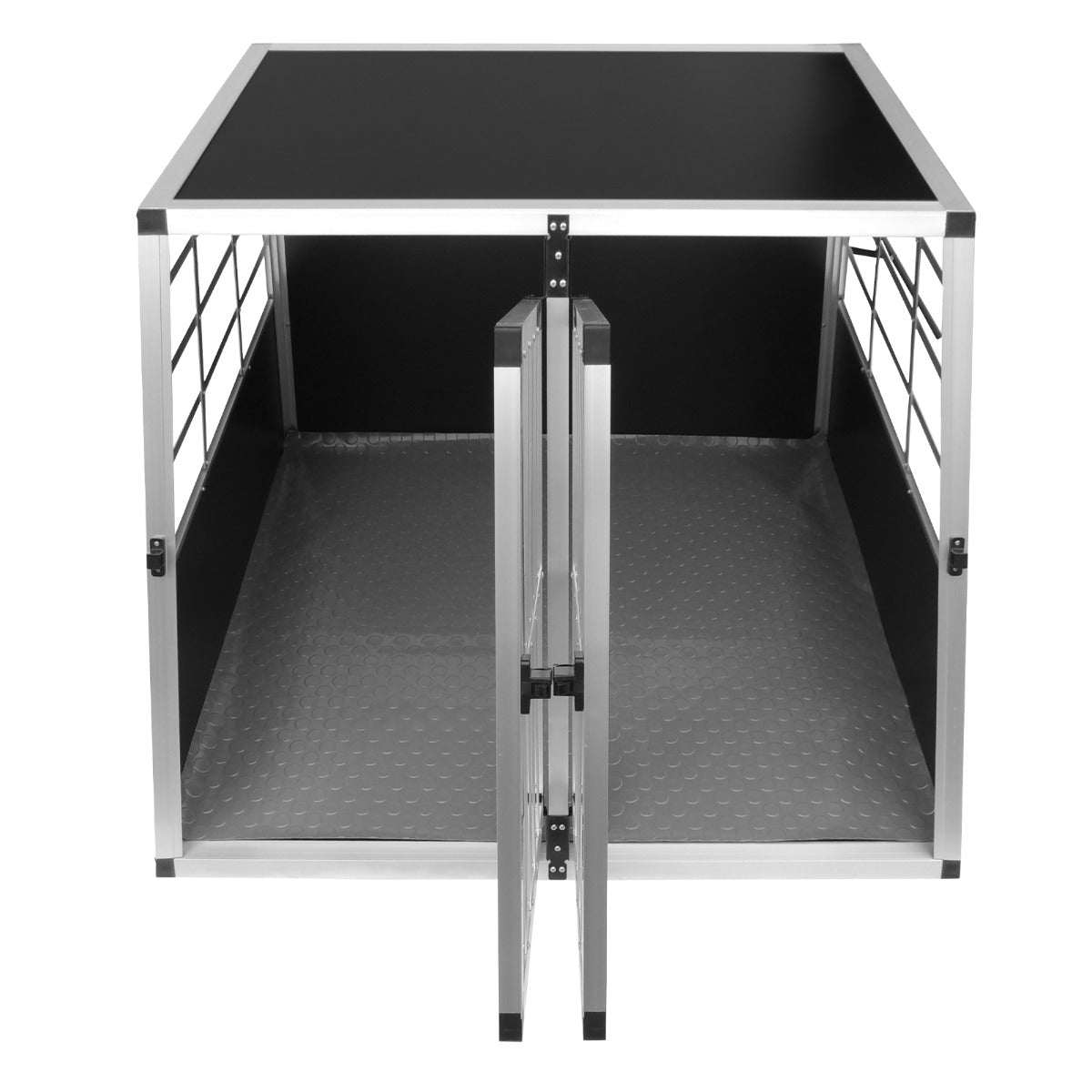 Gabbia per Cani per Auto Doppia - Grande