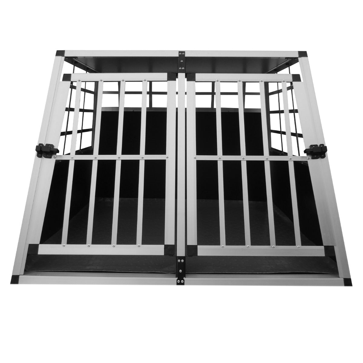 Gabbia per Cani per Auto Doppia - Grande