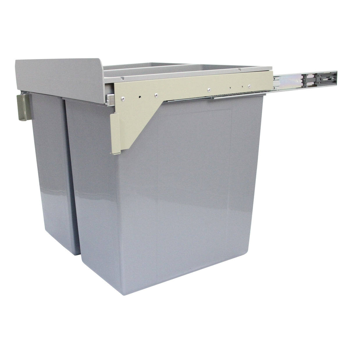 2 Contenitori della Spazzatura KuKoo per Riciclo 90 Litri