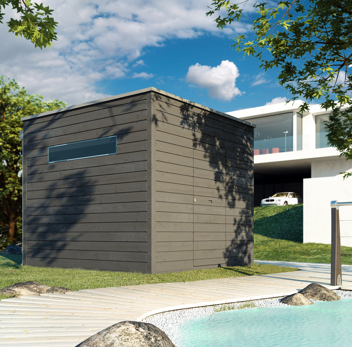 Casetta Qbo 200x200 cm PSC+F pefc in COAN