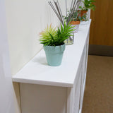 Copritermosifone Regolabile in MDF Bianco 1400mm - 1920mm