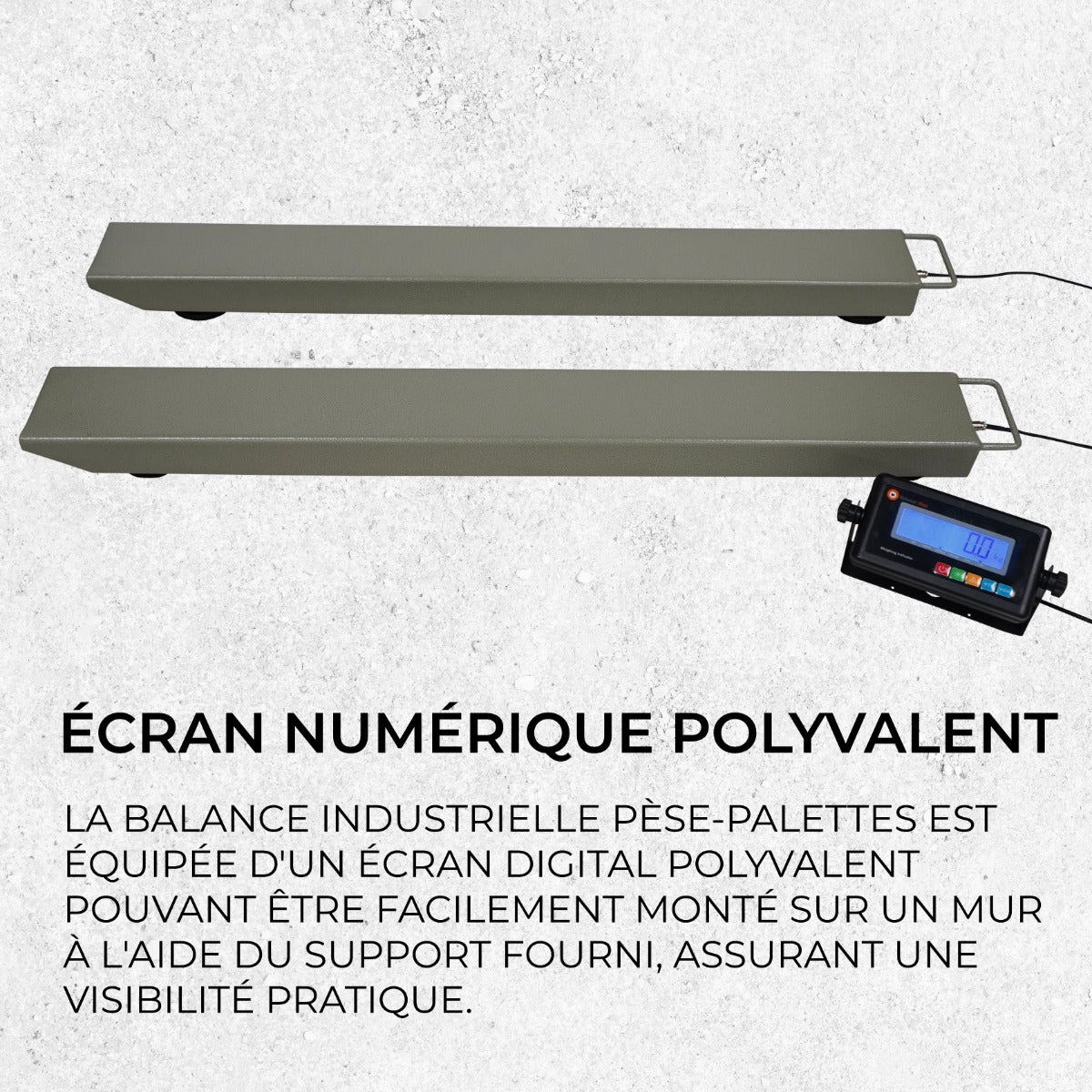 Bilancia Industriale T-Mech con Travi 3000kg 120cm