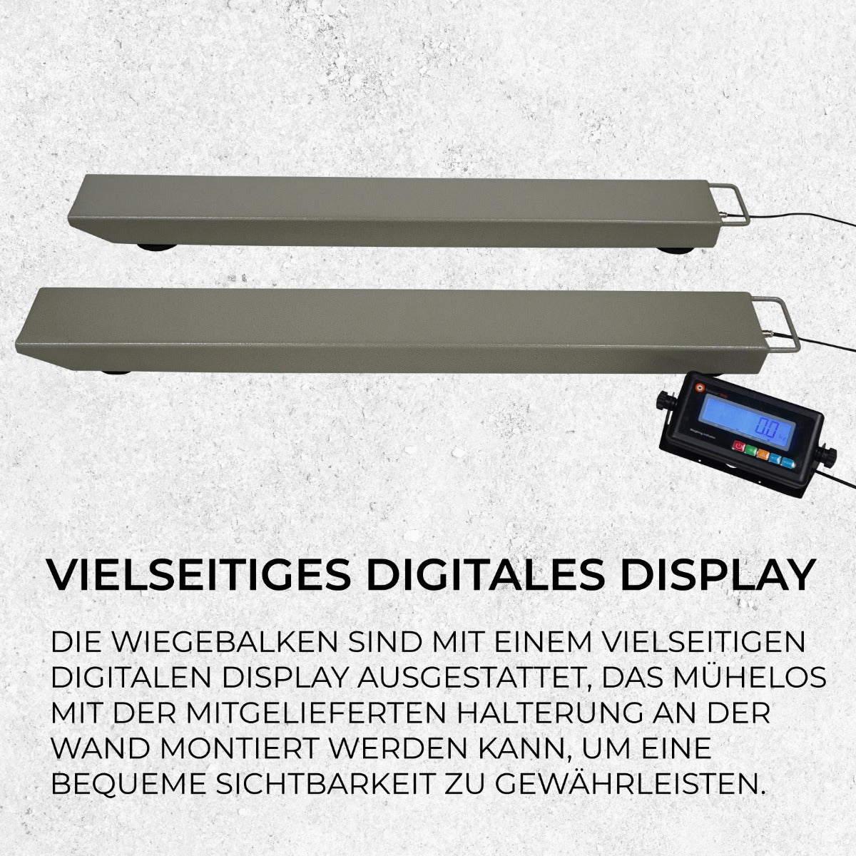 Bilancia Industriale T-Mech con Travi 3000kg 120cm