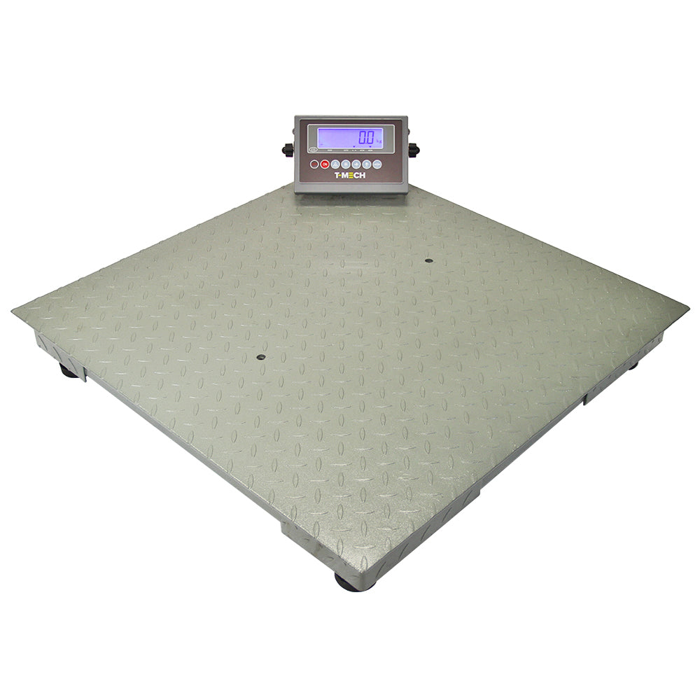 Bilancia Con Piattaforma 3000kg 80cm x 80cm & Display LCD - T-Mech