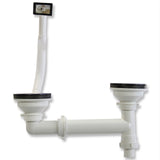 Lavello da cucina in acciaio inossidabile di alta qualità e rubinetto Padstow