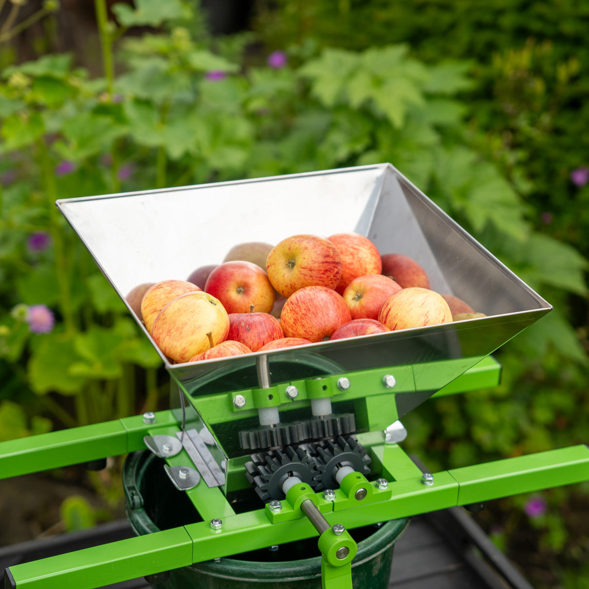 Torchio per Frutta 6 Litri e Trituratore 7 Litri per Fare Succo, Sidro e Vino