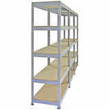 Scaffale da Garage ad Incastro Q-Rax - Grigio - 90cm x 50cm - 10 Pezzi