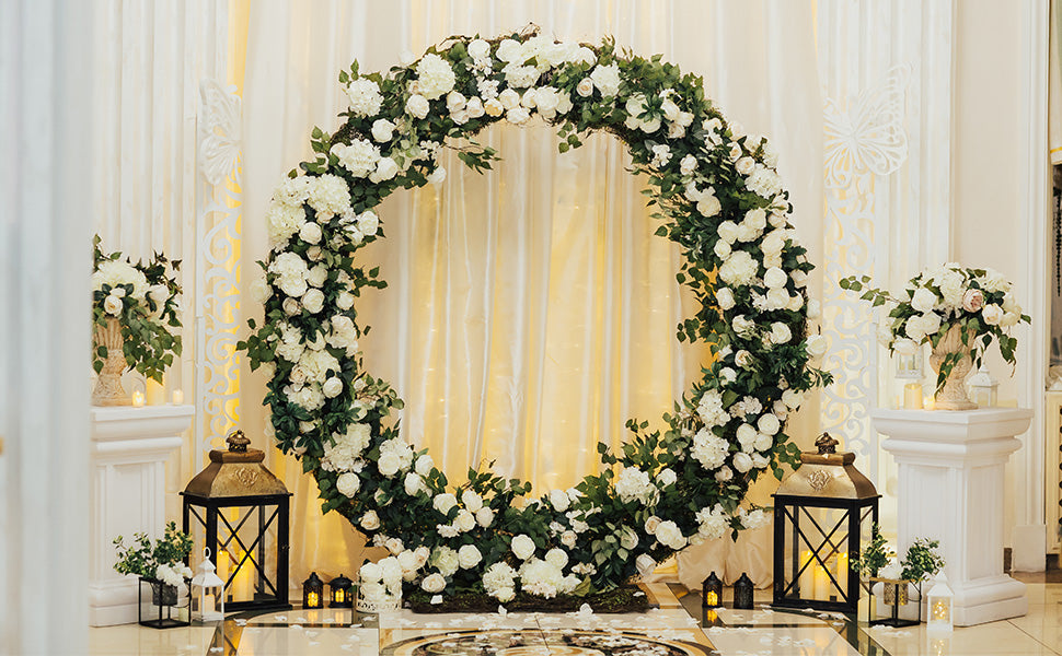 Arco Decorativo per Matrimoni - Bianco