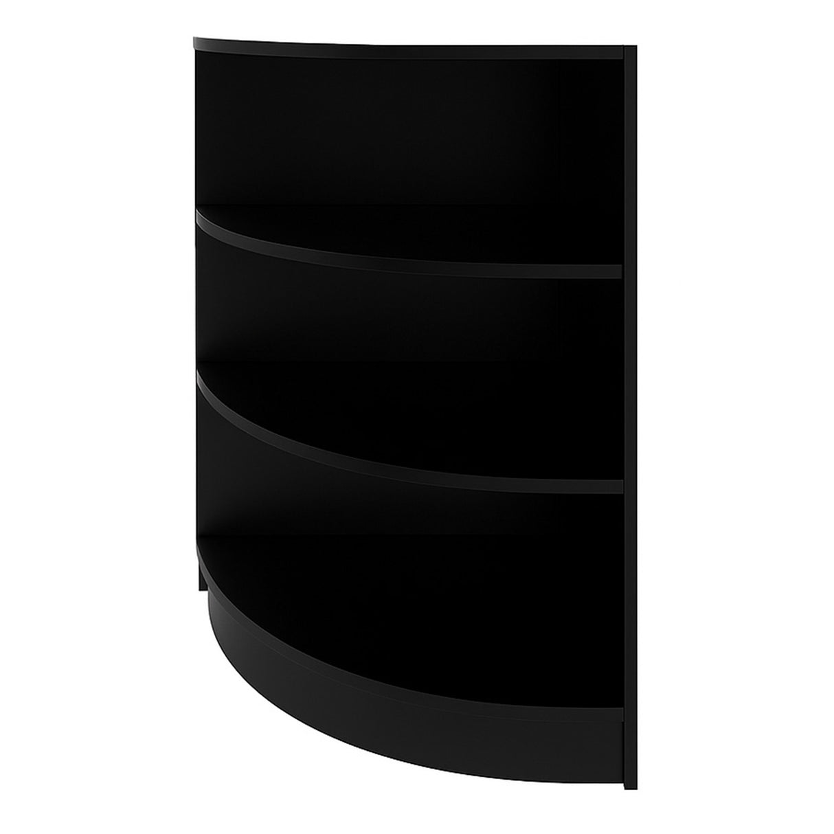 Bancone Angolare da Negozio LM60 – Nero