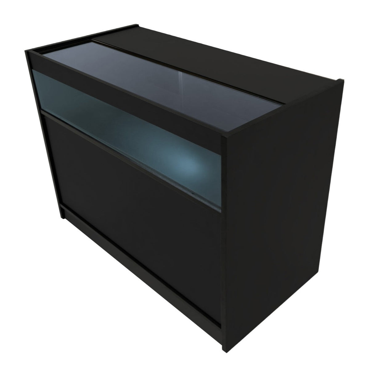 Bancone da Negozio LED B1200 – Nero