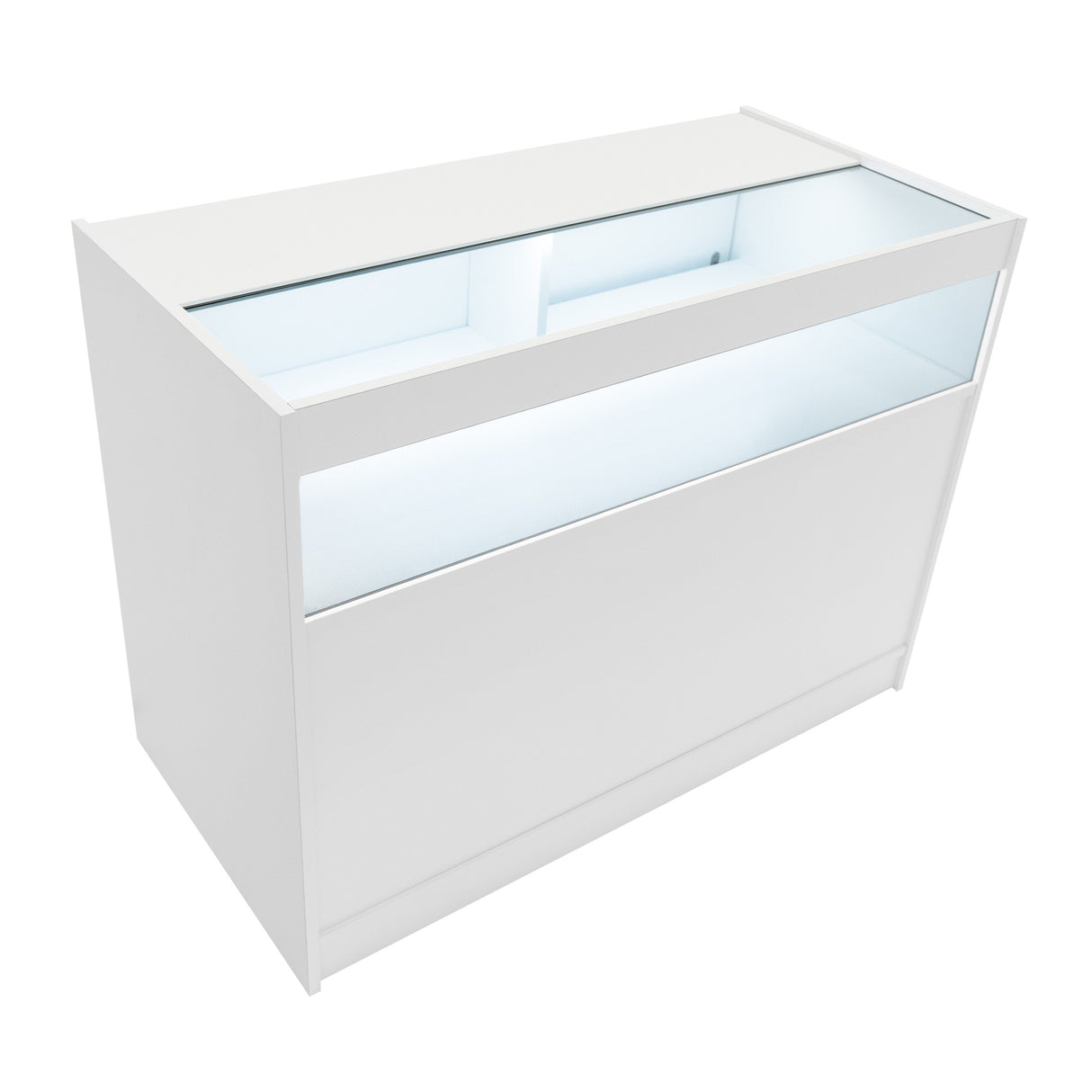 Bancone da Negozio LED B1200 – Bianco