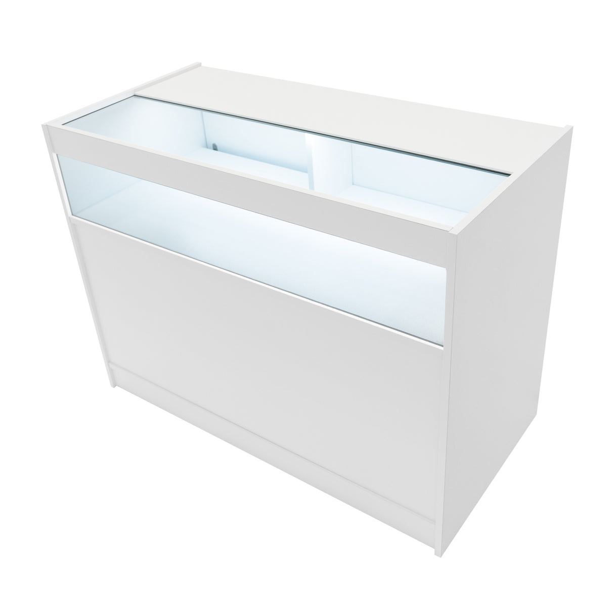 Bancone da Negozio LED B1200 – Bianco