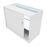 Bancone da Negozio LED C1200 – Bianco