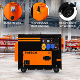 Generatore diesel T-Mech silenzioso monofase 230V