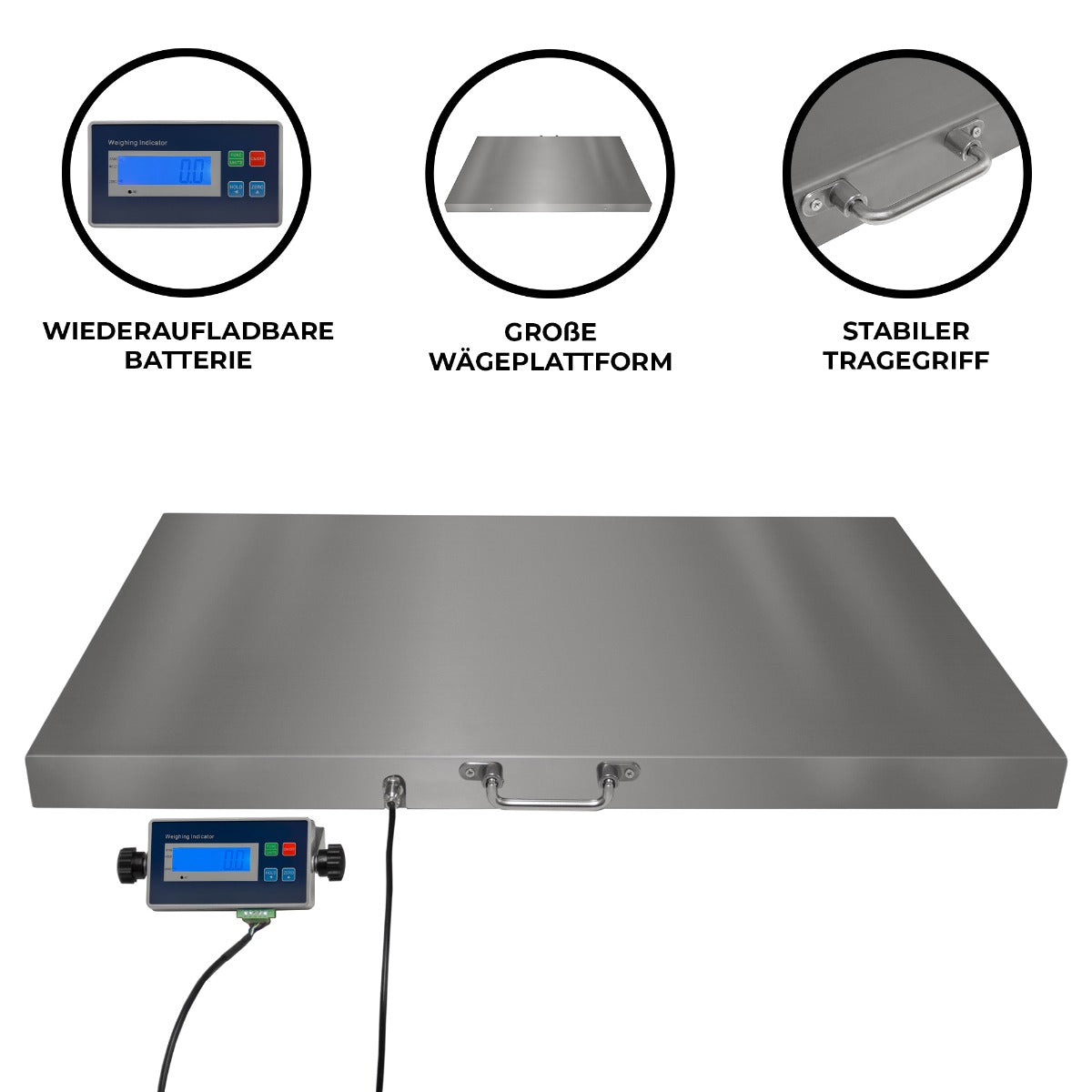 Bilancia veterinaria 60 cm x 90 cm