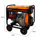 T-Mech 5KW Generatore a Diesel Portatile