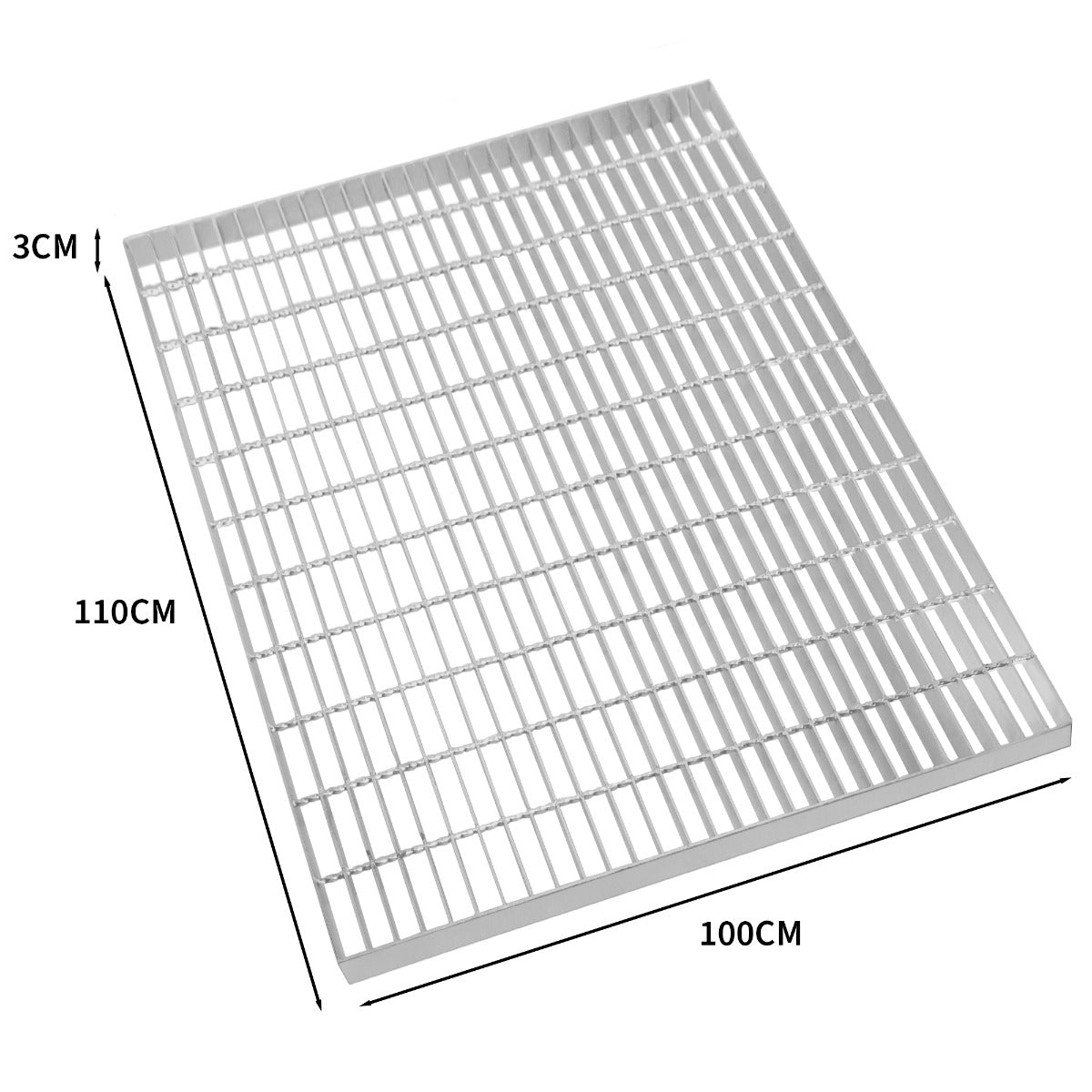 Griglia Zincata - 1100 mm x 1000 mm