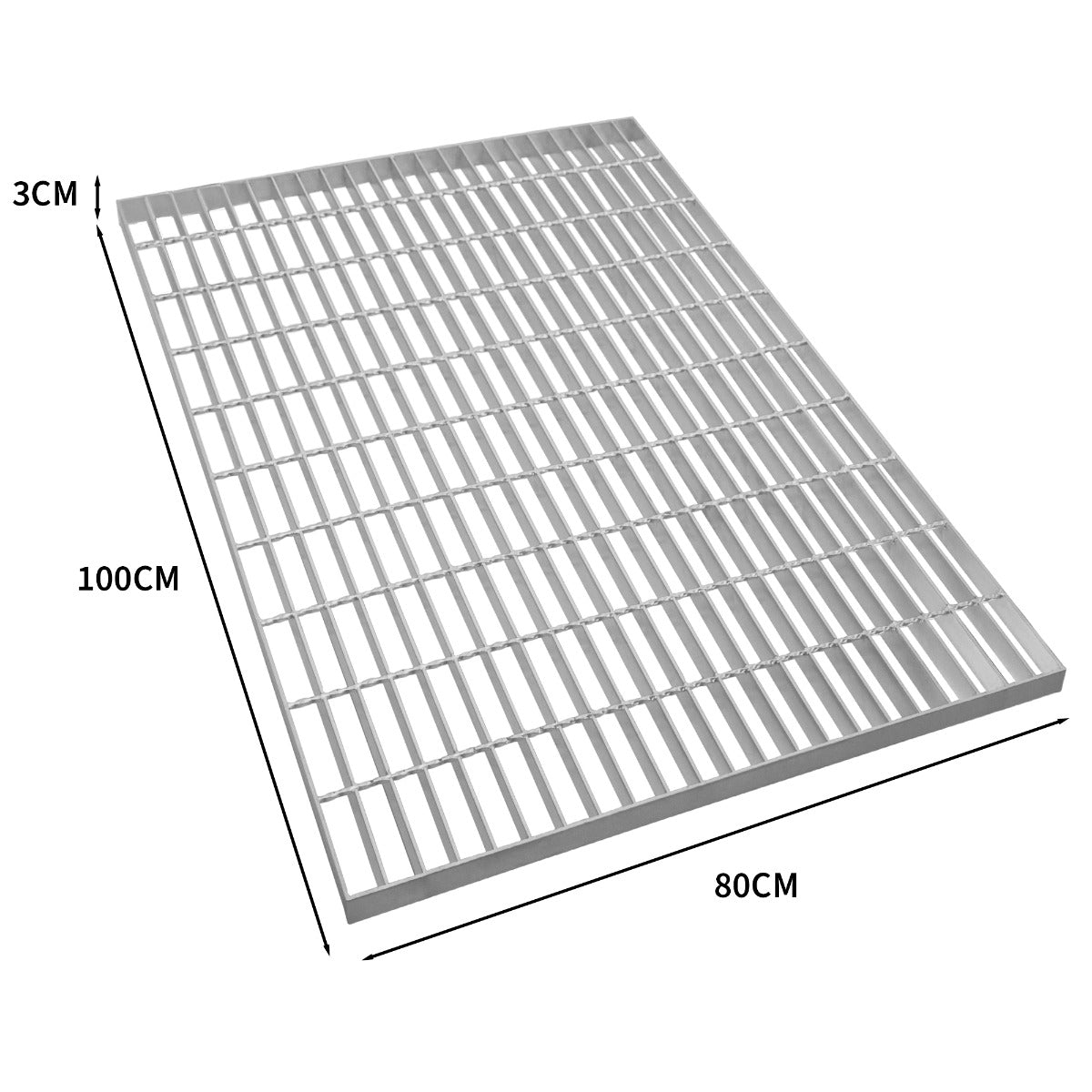 Griglia Zincata - 1000 mm x 800 mm